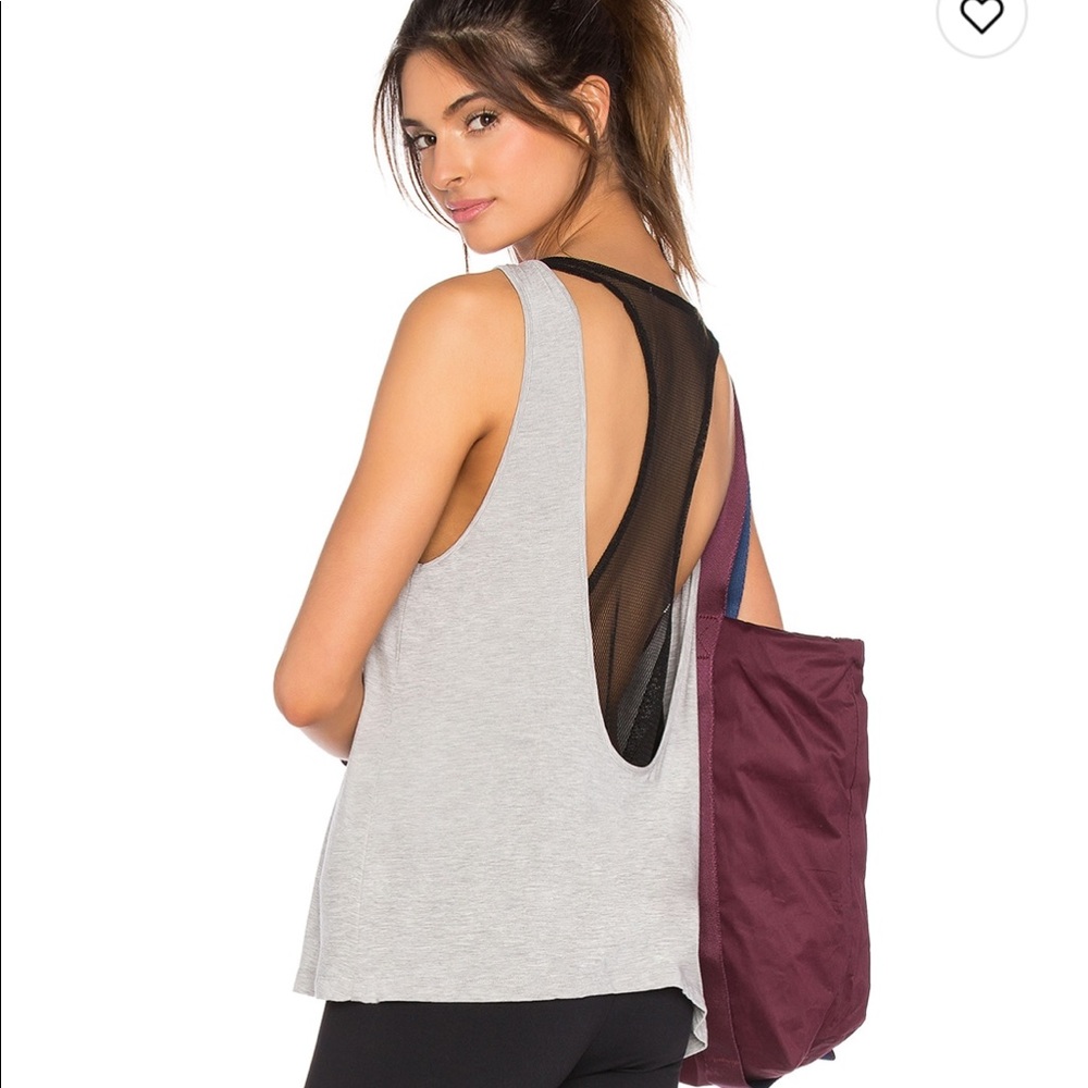 Lovers + friends mesh detail athleisure